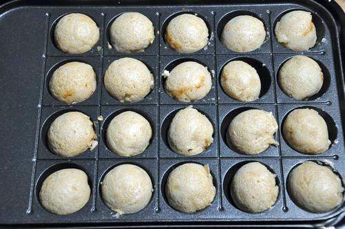 発芽モード玄米100%のたこ焼は自家製です