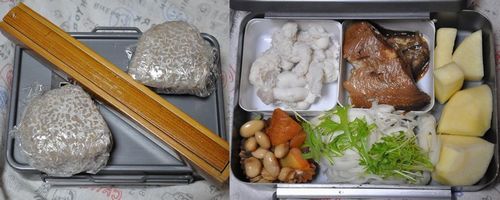 発芽モード玄米おにぎり弁当