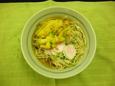 かき揚げそば