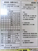 温泉成分表