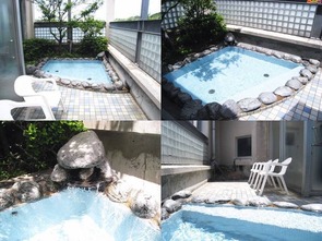 男性浴場 露天