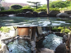男性浴場 露天