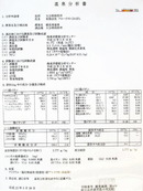 温泉分析書