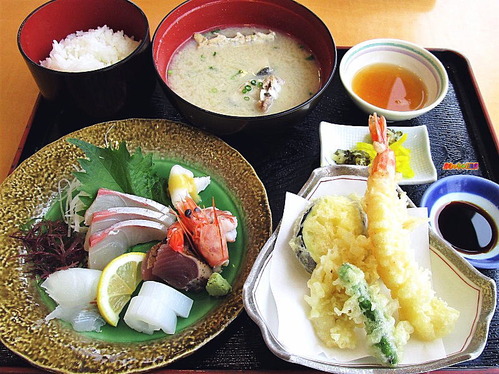 さざなみランチ1200円(税込)