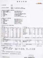 温泉分析書
