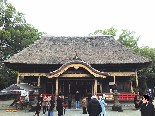 青井阿蘇神社 拝殿