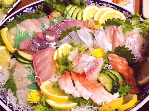 刺身盛り合わせ