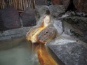 女性露天 湯口