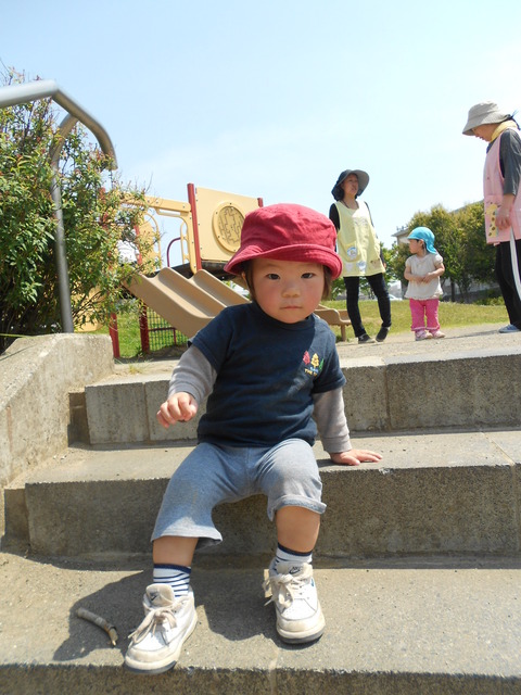 1歳児階段