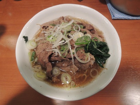 肉肉ラーメン 新宿 20131209