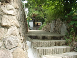 風神社遠景
