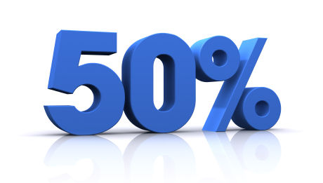 50-percent