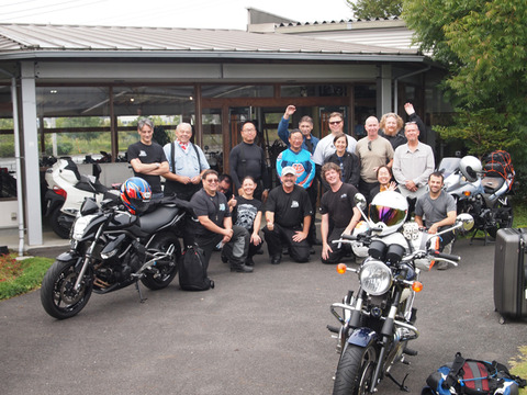 海外ライダー16名当店レンタルバイクで日本2700kmを駆け抜ける!