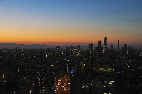 文京シビックセンターからの夜景(その1)