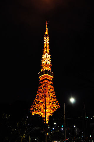 夜の東京タワー（その１）