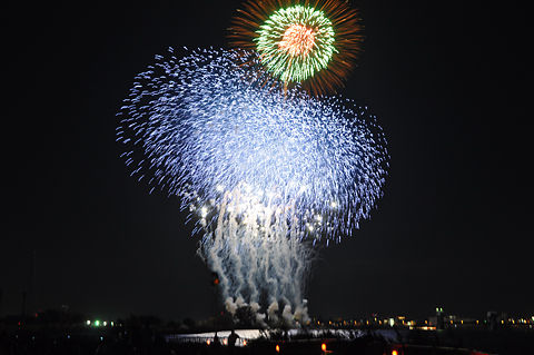 調布市花火大会にて(その1)