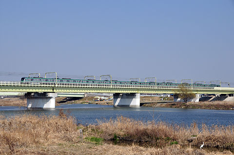 メトロ16000系＠多摩川橋梁（その１）