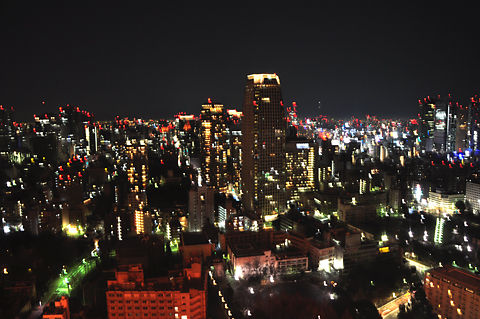 東京タワーからの夜景（その２）