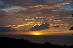 最後の夕日2