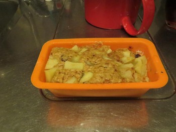 電子レンジケーキ
