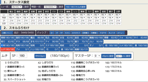 スキル振り14
