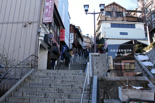 伊香保温泉石段街
