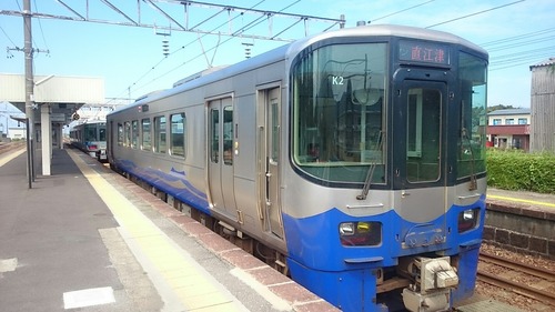 えちごトキめき鉄道 日本海ひすいライン ET122形気動車 泊駅