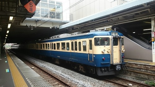 JR東日本 115系電車 横須賀色115系 YYフェスタ号 大船駅