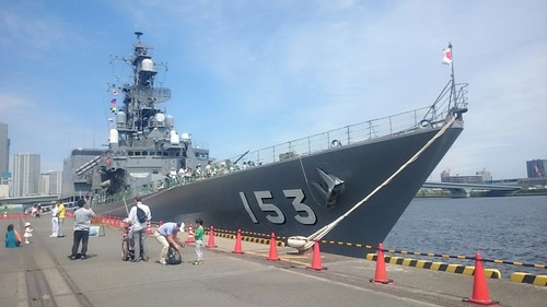 東京みなと祭 DD-153 護衛艦ゆうぎり 一般公開
