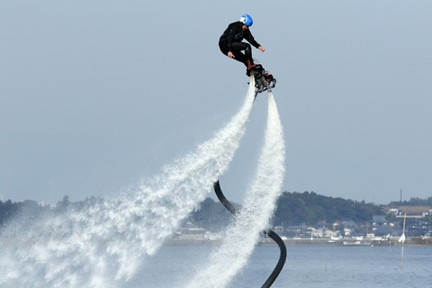 フライボードショー Fly Again Tsuchiura2015