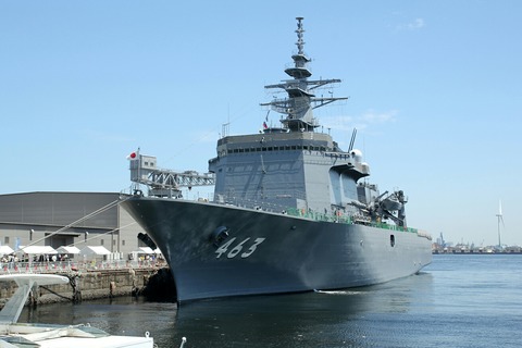 MST-463 掃海母艦うらが 一般公開 第34回 横浜開港祭 新港埠頭
