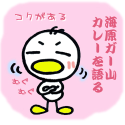 海原ガー山、カレーを語る