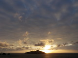 夕日