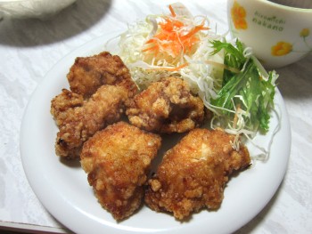 唐揚げ!