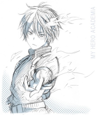 初描き轟くん~