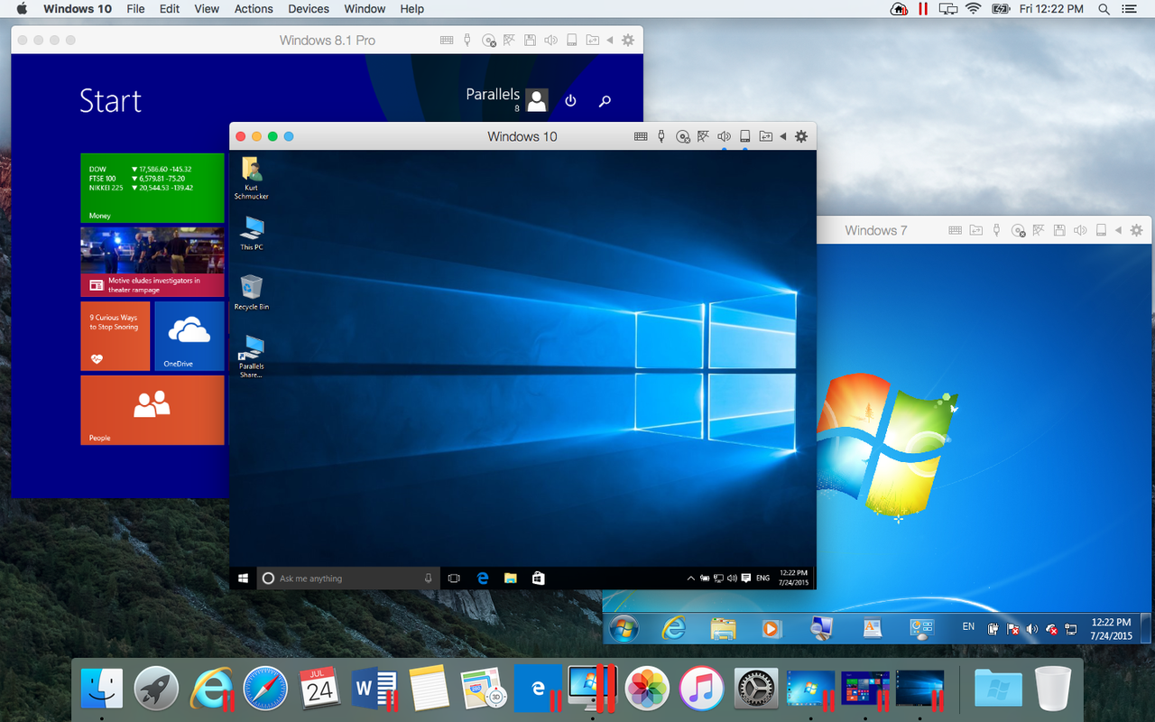 Installing Windows 7 Parallels Desktop 10 For Mac