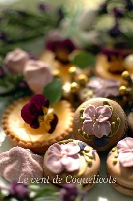 macaron de violette