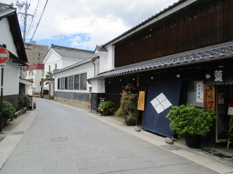 96旧北国街道左折