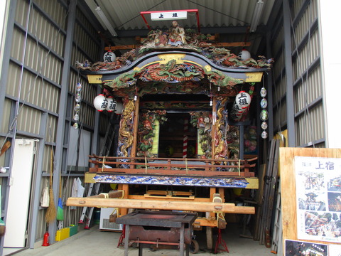 55山車の特別公開①2