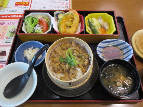 226あさりせいろ御飯膳