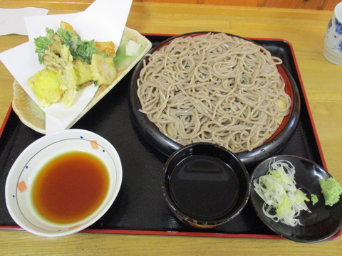 128もりそば・ちくわ天