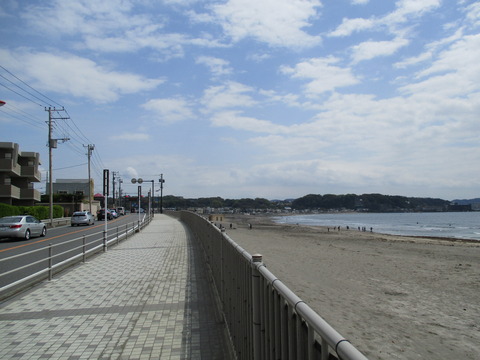 151海岸沿い
