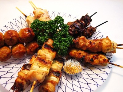 焼き鳥盛合せ