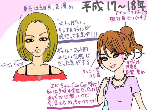 平成４年生まれの私がメイクで振り返る平成 こんな女の Powered By ライブドアブログ