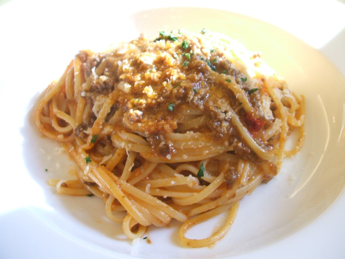羊ラグーのパスタbyオステリア・ダ・ピエリーノ