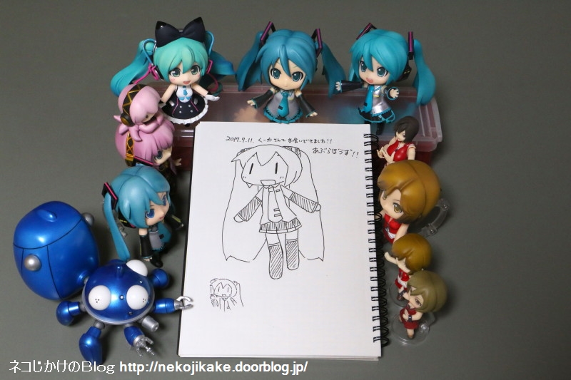 2017071104あぶらぼうずさんの初音ミクさん絵。2