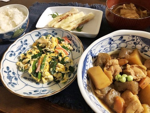夕食