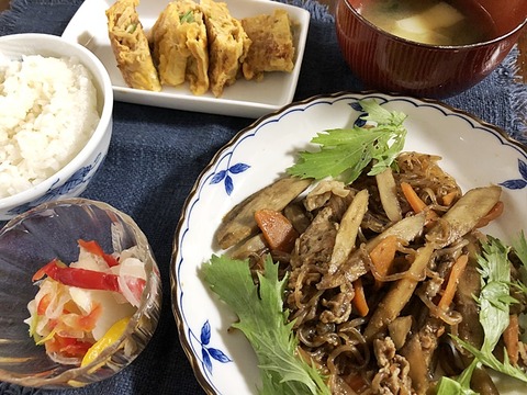 夕食