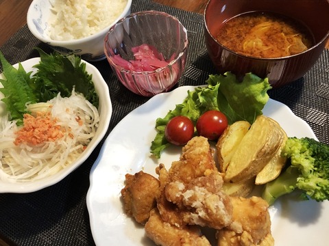 夕食