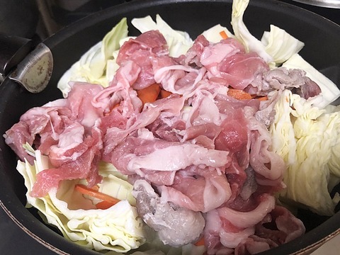 炒める